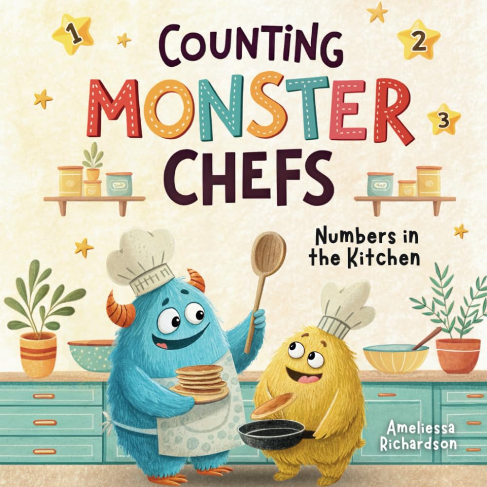 Counting Monster Chefs: Numbers in the Kitchen (Little Monster Learners)
