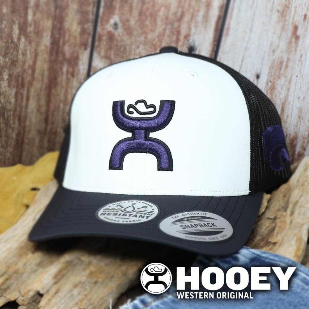 HOOEY Men's Officially Licensed Collegiate Hat (US, Numeric, 0, 8, White/Black - 7184T-WHBK-II, Kansas State University) - Image 5