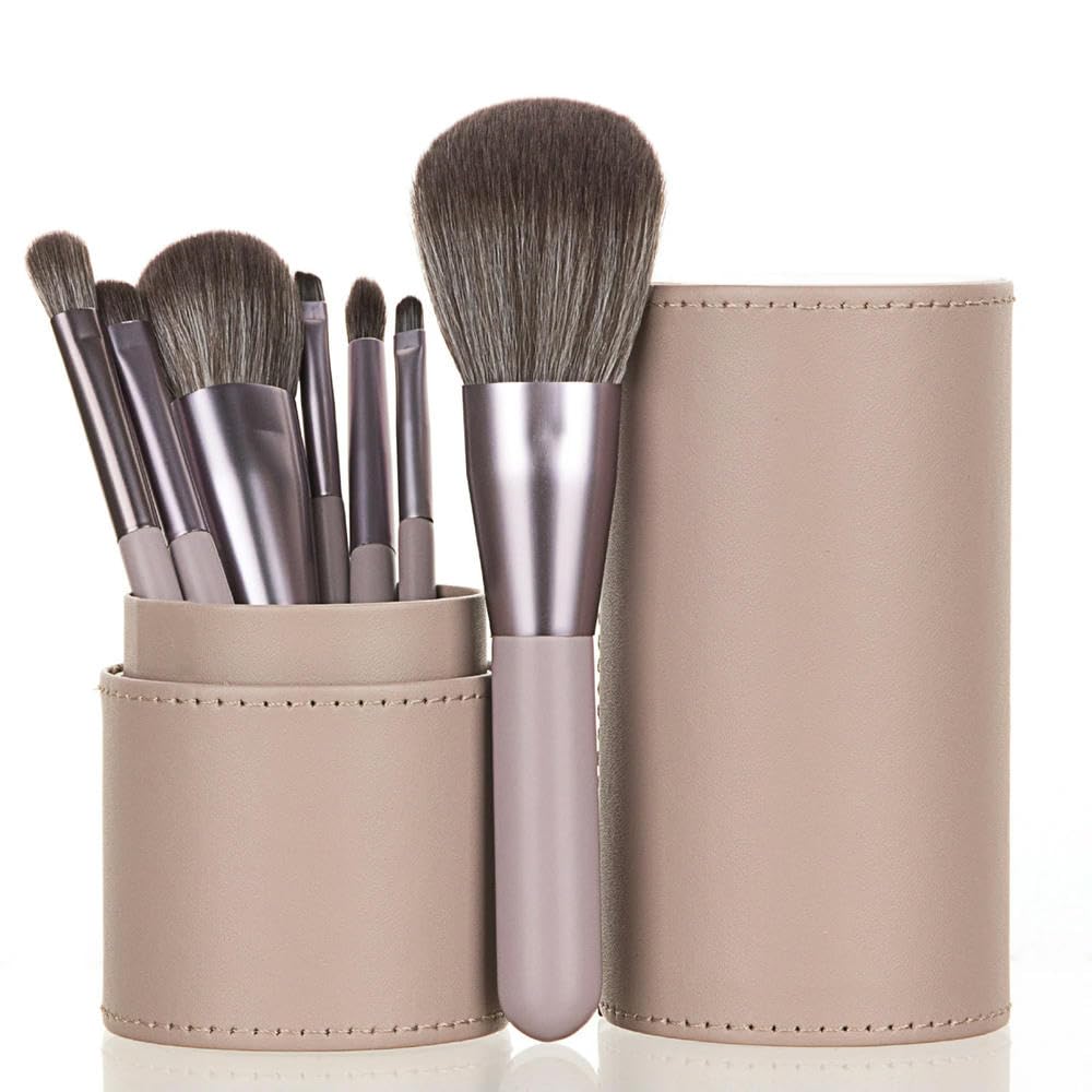 【ほぼ未使用】メイクブラシセット付♡プロのメイクセット Amazon.co.jp: 7個 メイクアップブラシ プロフェッショナル メイク