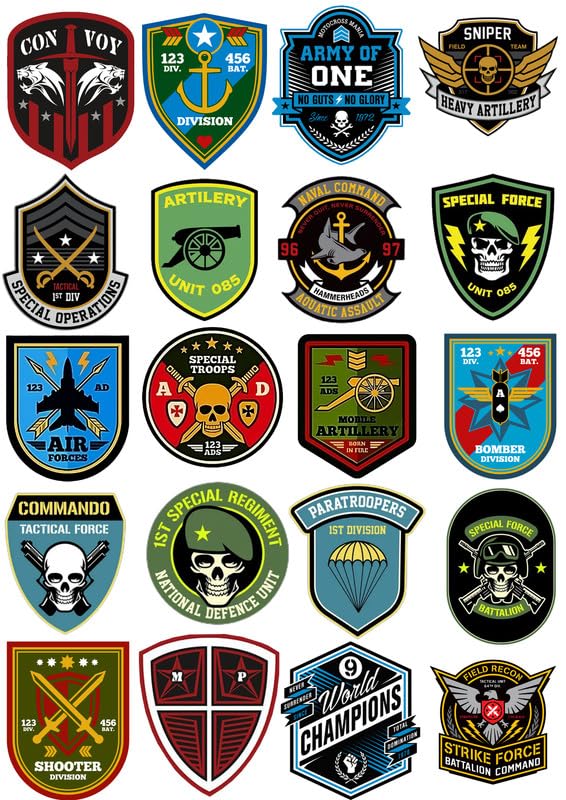 Unique Iron Applique Patch.Decorative Sewable Repair Pure Colour Patches for Enhance The Beauty of Cloths, T-Shirt, Jacket, Bags, Jeans, etc.