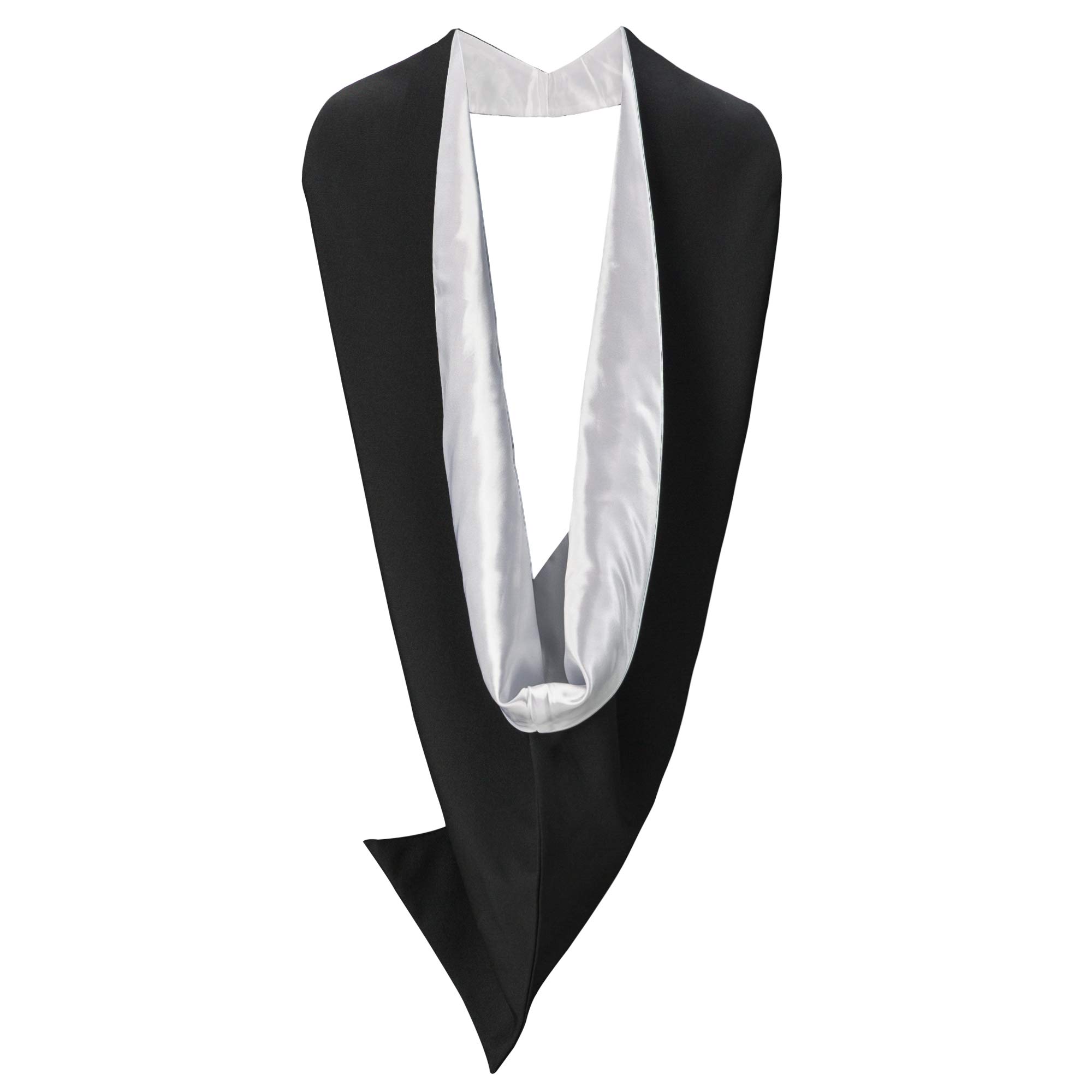 Graduatepro Men's White Graduation Academic Hood Bachelor Uk University College Unisex