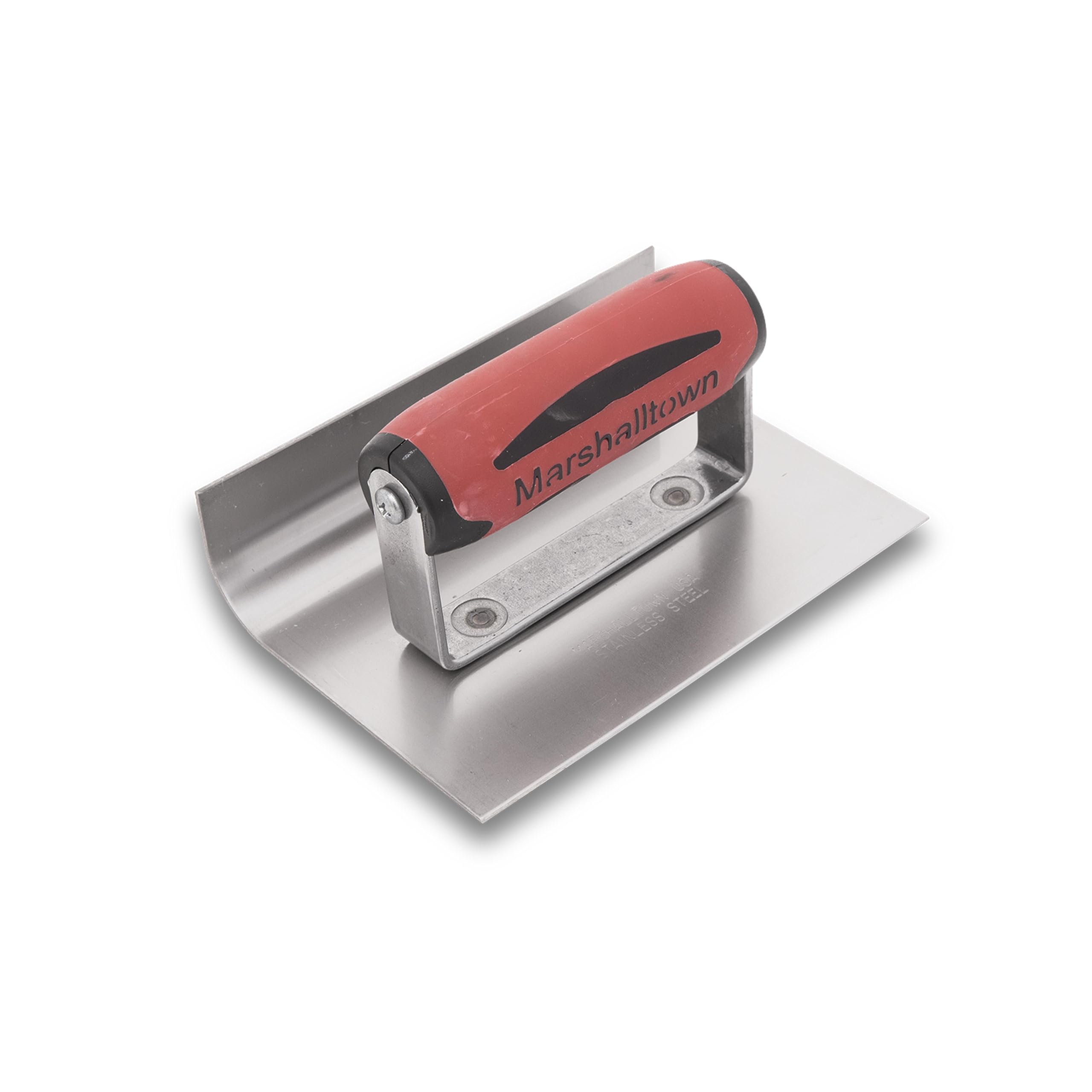 Marshalltown Innen-Rundkelle Werkzeug, R 19 mm, L 38 mm, Durasoft Griff, Edelstahl, Maße: 152x102 mm
