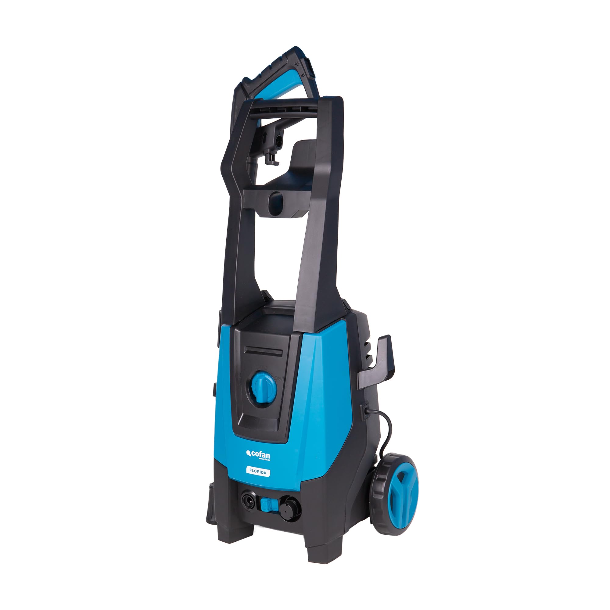 Cofan Limpiadora de Alta presión | 1600 W | Caudal máximo 420 l/h | Presión máxima 130 Bares | Manguera de 5 Metros | Lanza Regulable