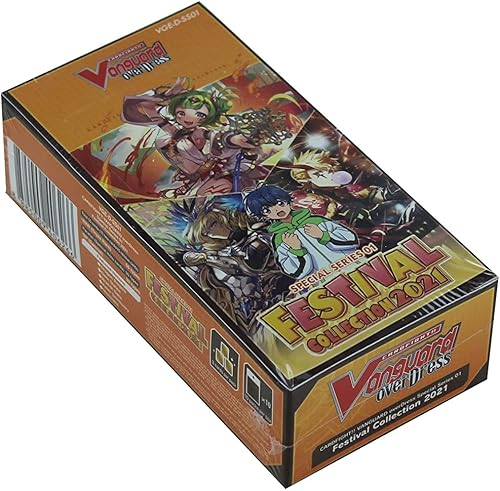 CFV Cardfight Vanguard V-DSS01 - Caja de refuerzo de colección para festivales, 10 paquetes de 3 tarjetas al azar