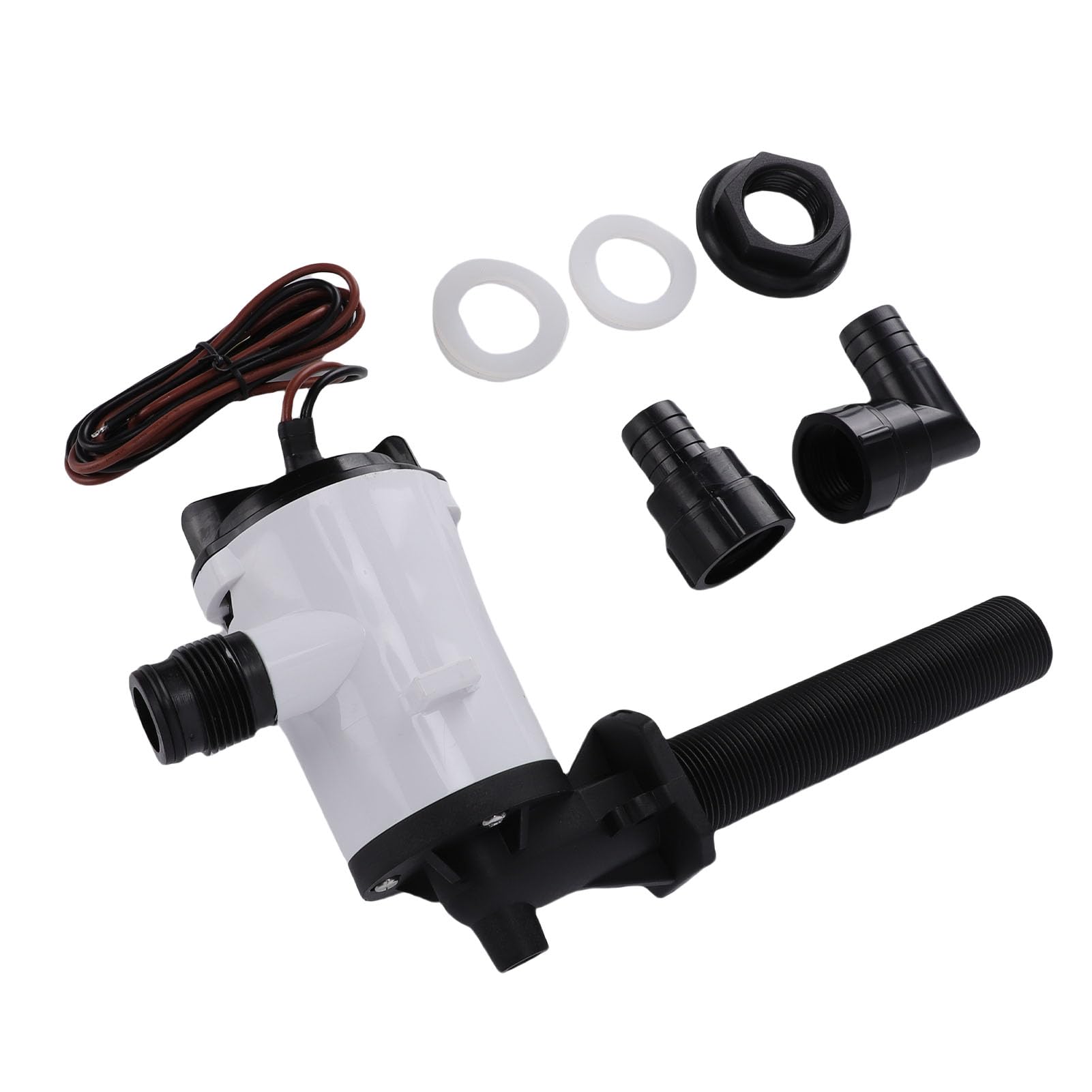Pompa di Sentina per Barche, 12V DC Sommersibile 800GPH, Acciaio