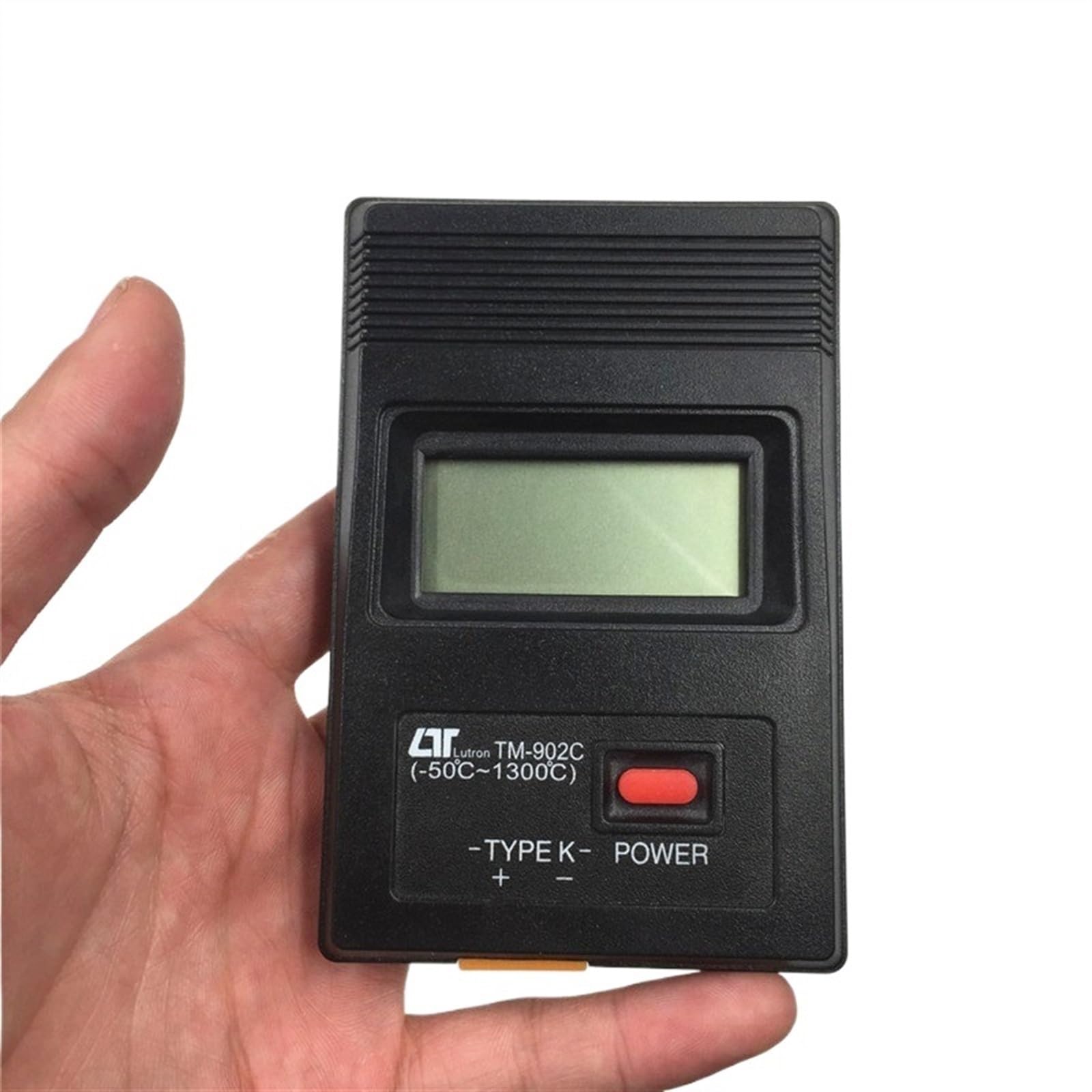 TM-902C Termometro rilevatore di temperatura LCD digitale tipo K nero Termometro industriale + sonda termocoppia(TM902C)