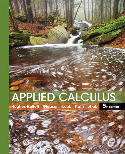 Applied Calculus 5e + WileyPLUS Registration Ca... 1118865596 Book Cover