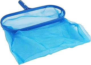 meimiao Pool Skimmer Net Cleaner - Hot Tub Spa Leaf Cleaner Net, PE Framed Fine Mesh Net, Easily Removes Leaves Debris Small Particles from Pools Spas Hot Tubs Ponds