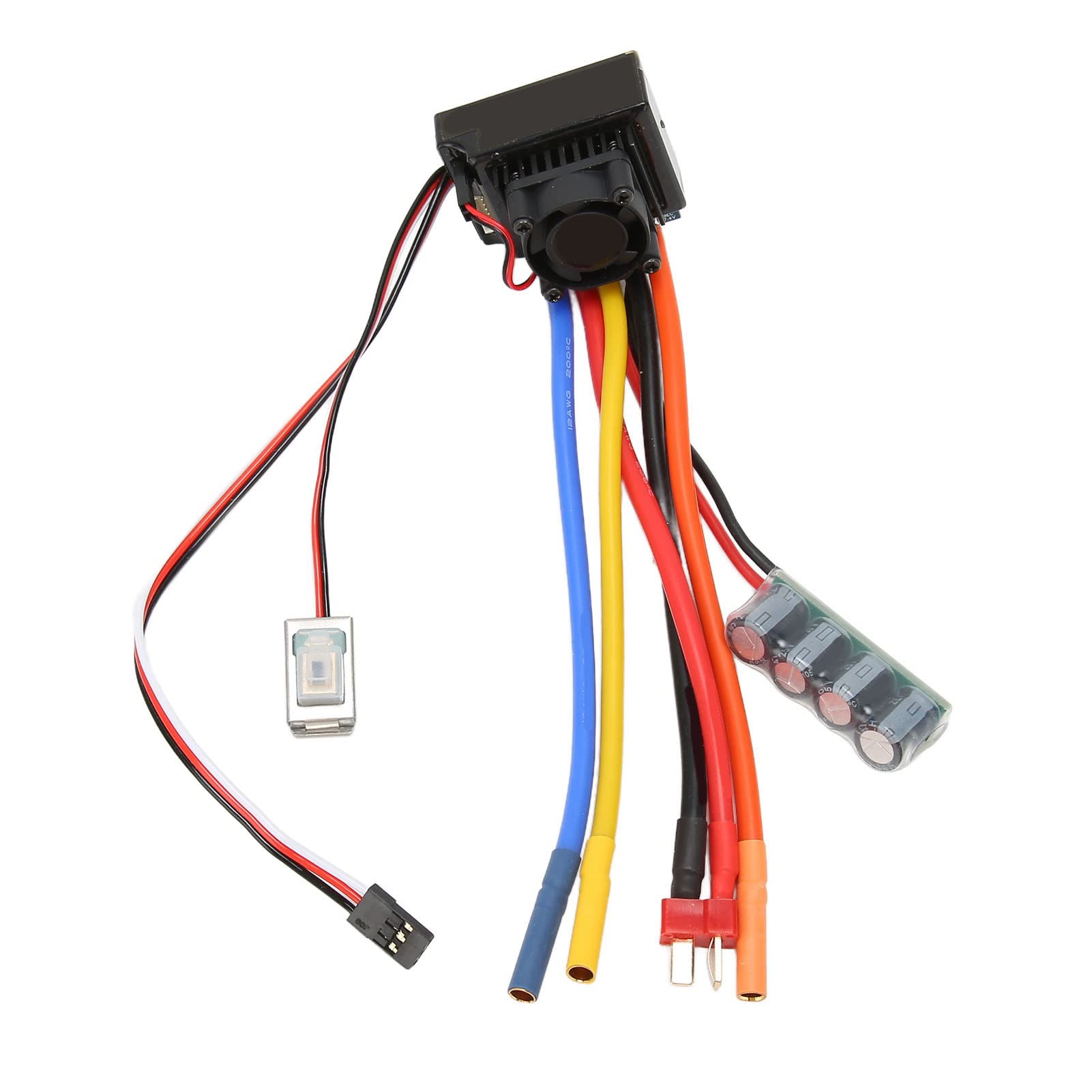 120A Brushless ESC, Sensored Sensorless, 1/8 1/10 1/12