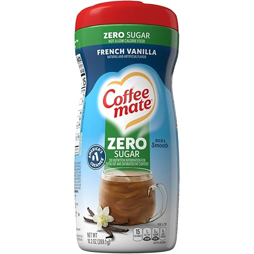 Coffee mate French Vanilla Creamer - Sugar-Free 102oz 1g