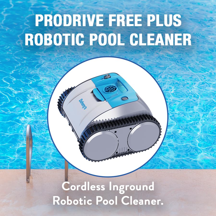 Image of Doheny's Pool ProDrive Free Plus, Rechargeable Inground Robotic Cord-Free Automatic Robotic Swimming