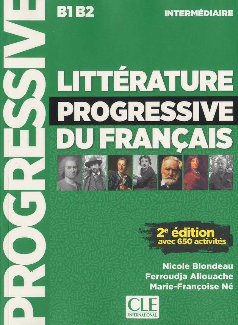 Littérature progressive du français - Niveau intermédiaire (B1/B2) + CD: Livre intermediaire