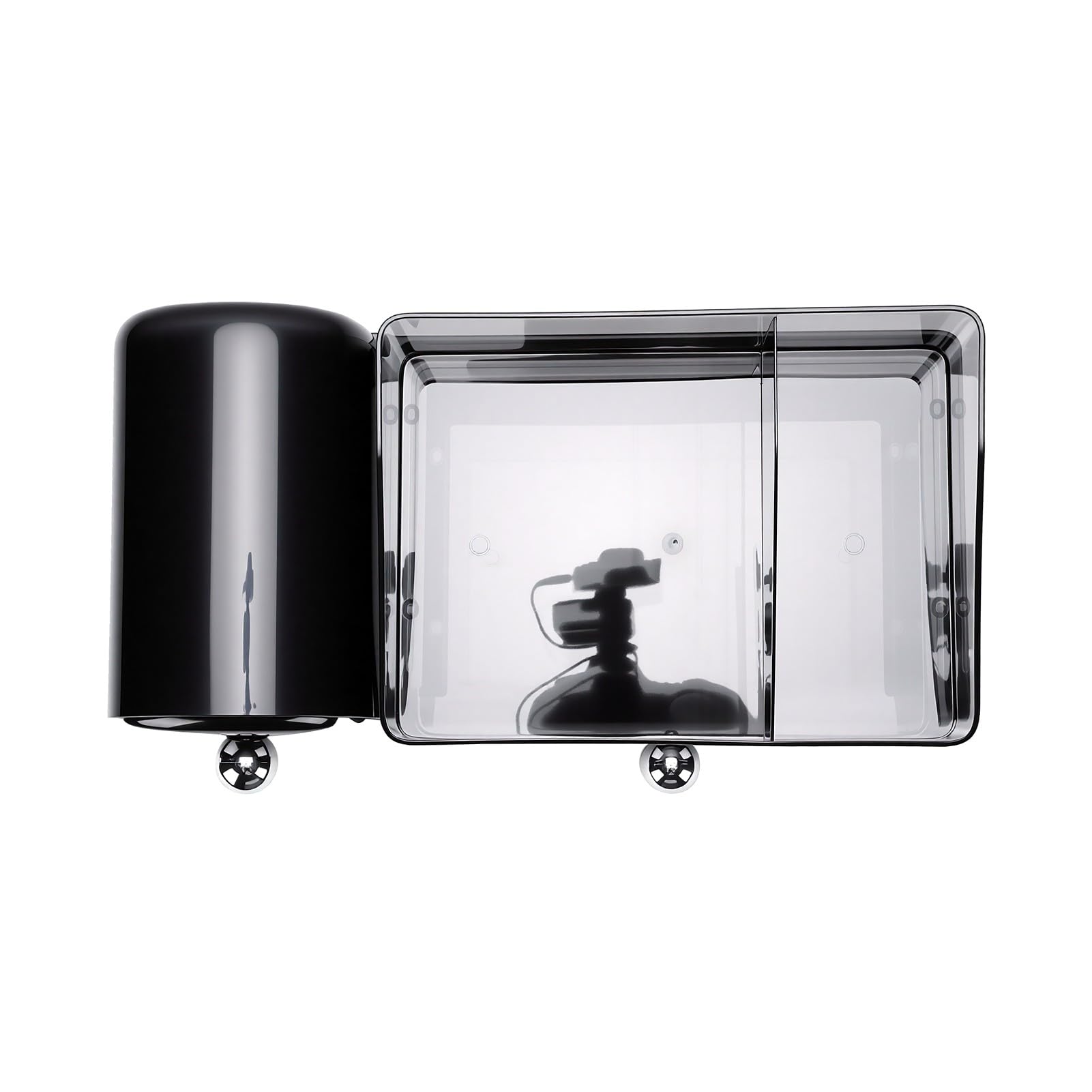 3-poziomowy Organizer na Kosmetyki do Toaletki (BLACK)