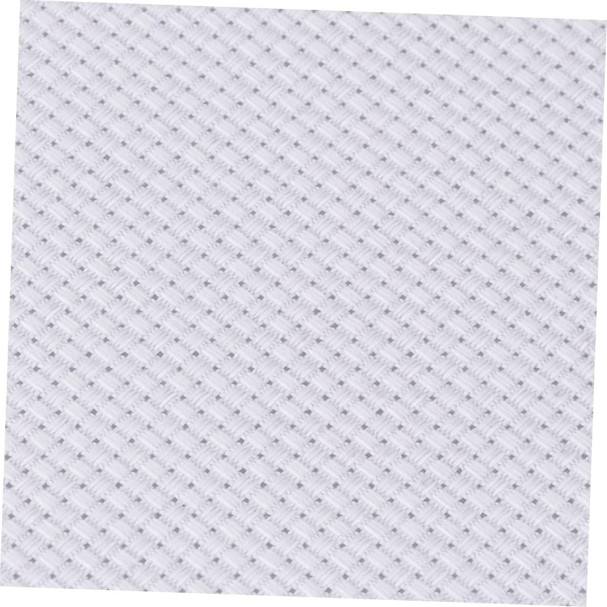 GLSTOY Cloth 10pcs Embroidered Fabric White Cotton Aida Cloth 11ct Counted Cross-Stitch for DIY Needlework