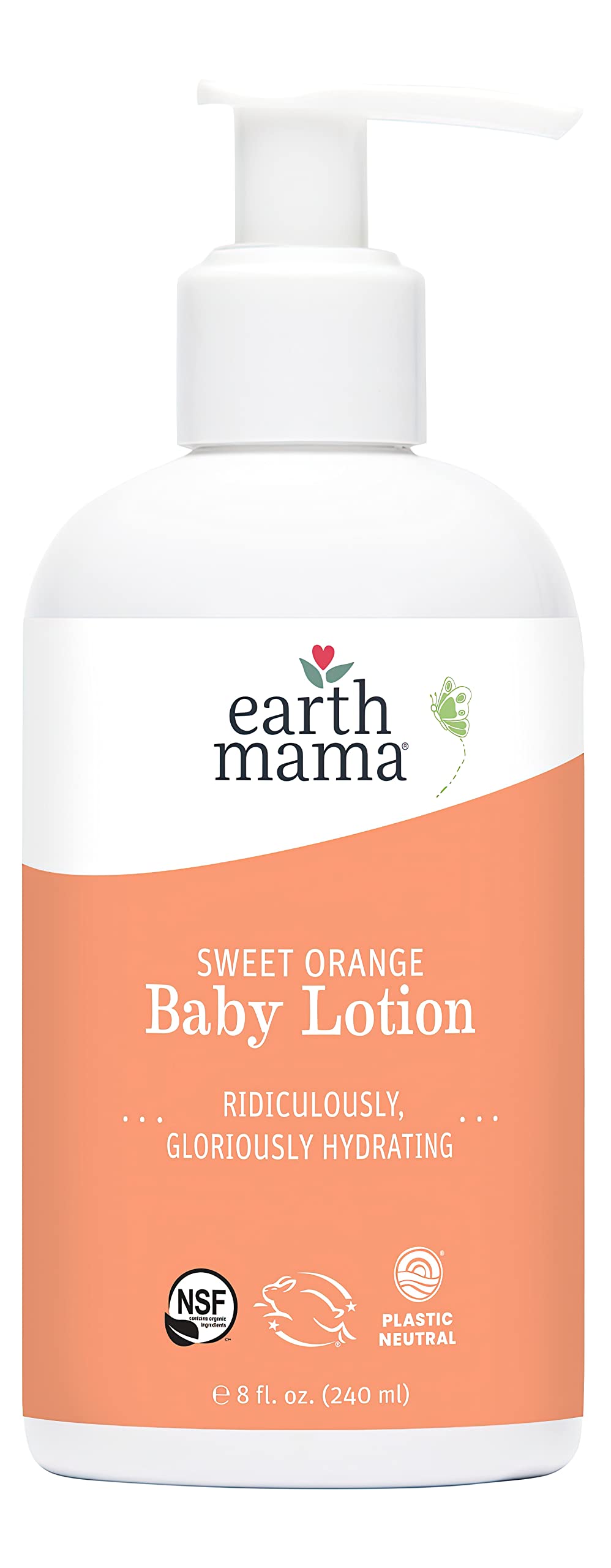 Earth Mama Sweet Orange Baby Lotion