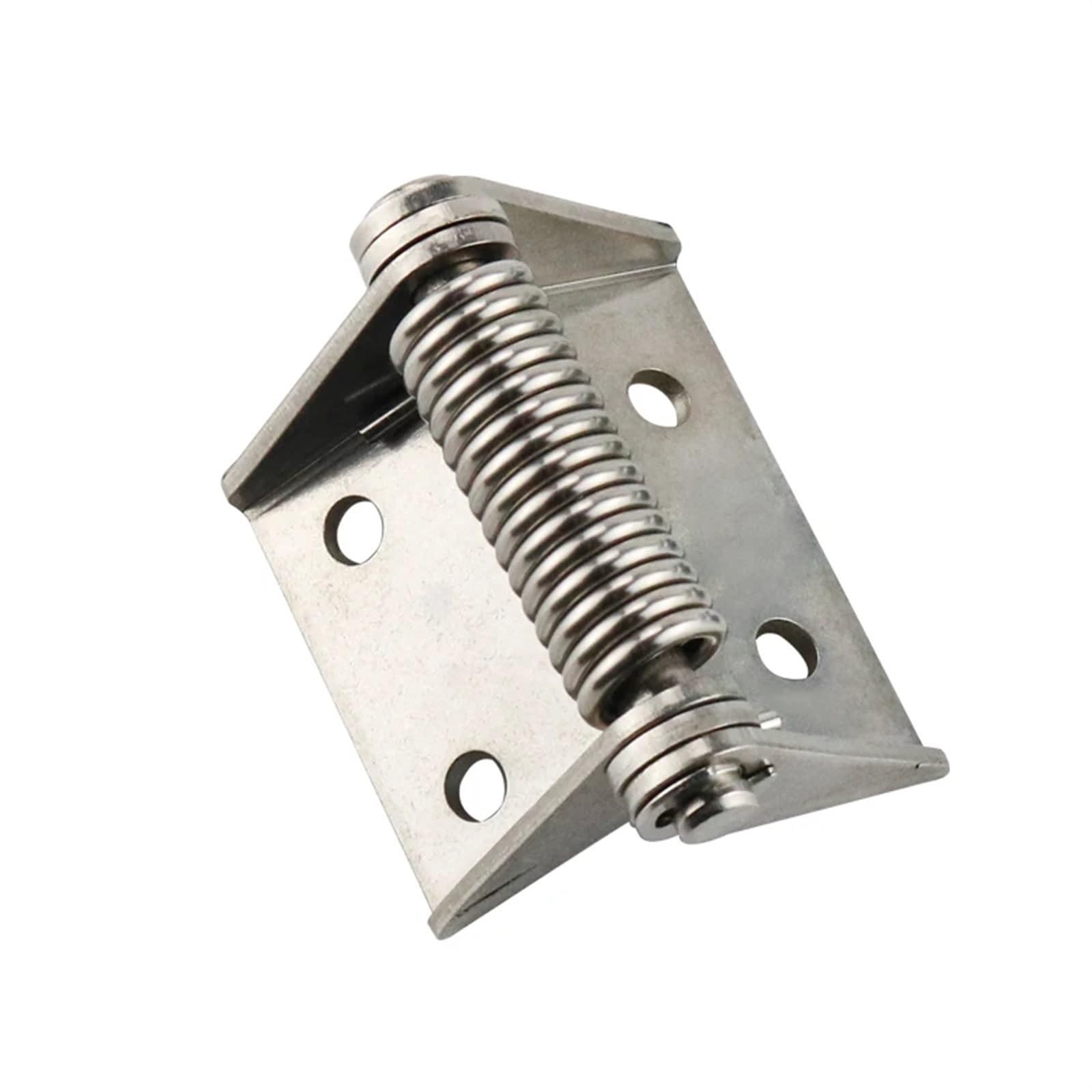 Axauchoz 70Mm Stainlesssteel Stainless Steel Or Iron Galvanizing Self Closing Return Spring Large Load Bearing Hinge 1Pcs(70Mm Stainlesssteel)