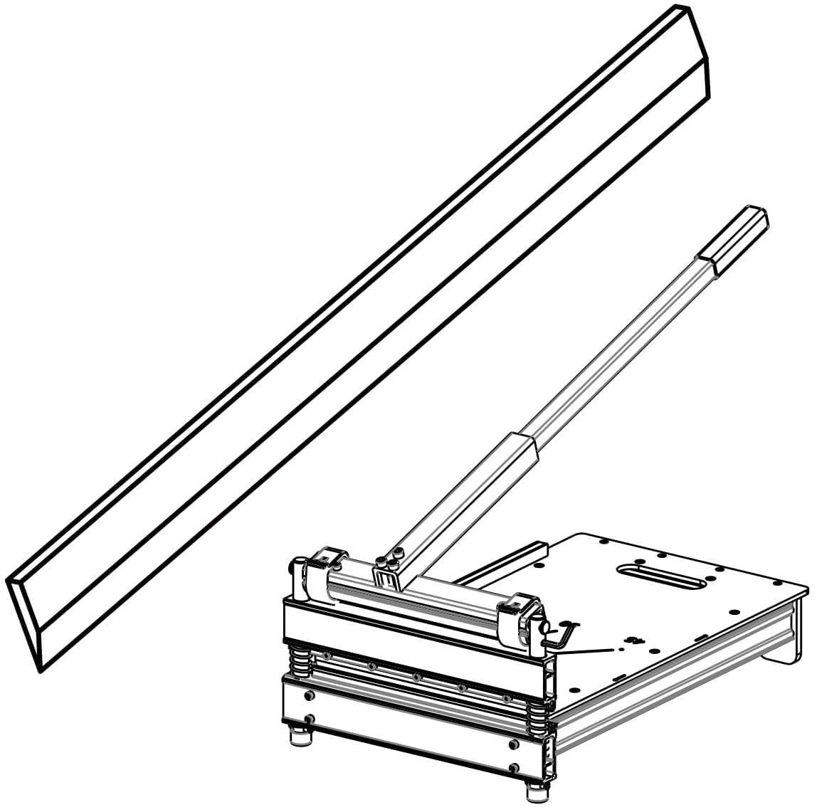 33 cm Ersatzklinge MC-330RB; für 33 cm Pro Laminatbodenschneider MC-330 & TC-330 & NMC-330
