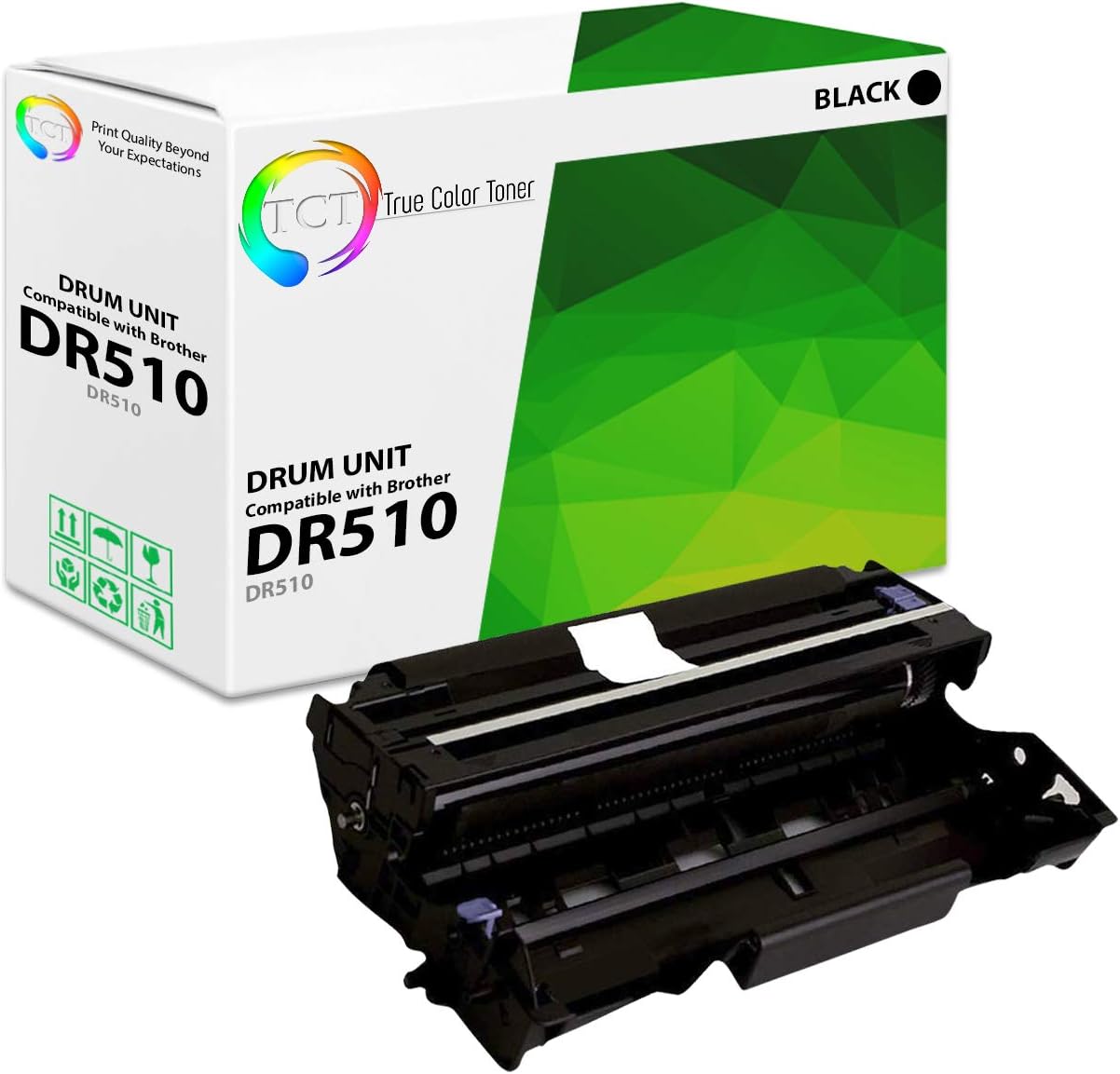 TCT Premium Compatible Drum Unit Replacement for Brother DR