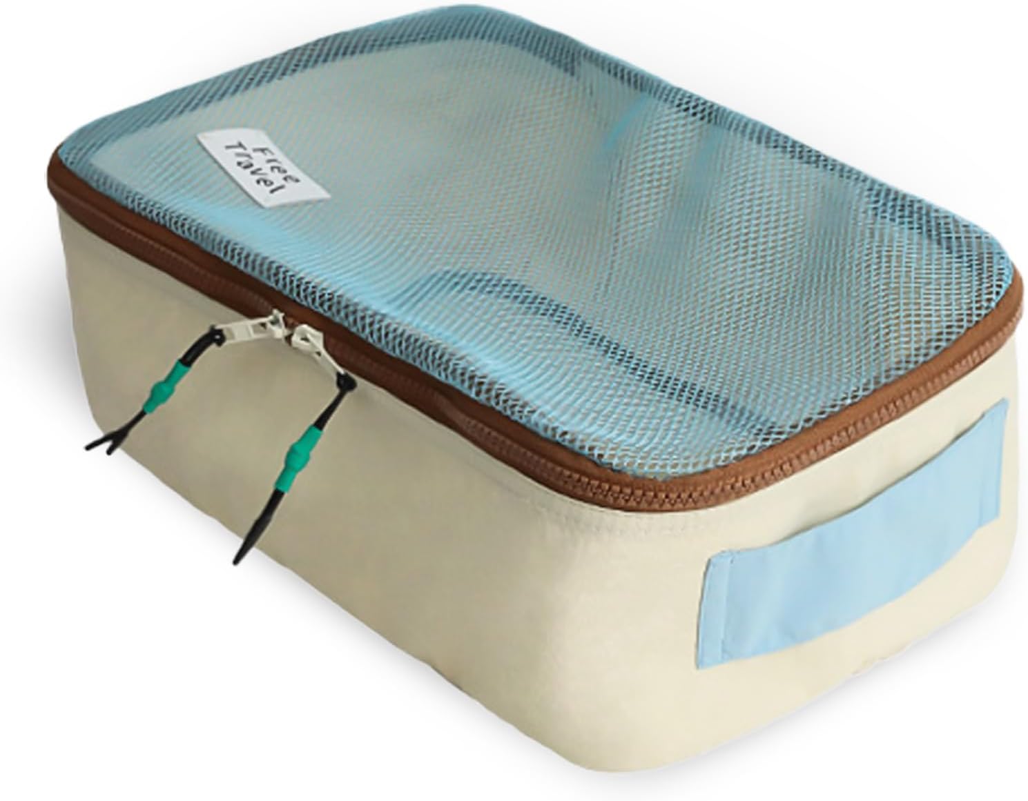 Compression Packing Cubes for Travel, Lightweight Luggage Organizers, Travel Essentials for Beach & Spring Break, Expandable Toiletry & Road Trip Bags