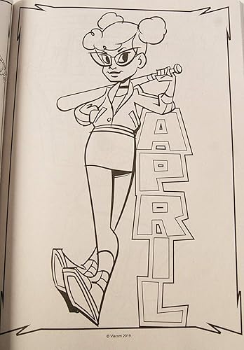 Miniatura 3 de Libro para colorear y actividades de las Tortugas Ninja - 80 páginas