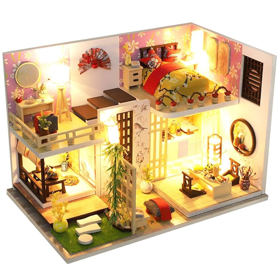 Amazon | moin moin 1/24 ドールハウス ミニチュア 手作りキット