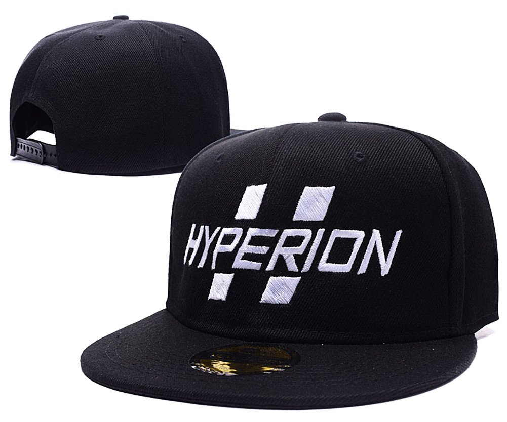 Borderlands Hyperion Logo Adjustable Snapback Embroidery Hats Caps Black