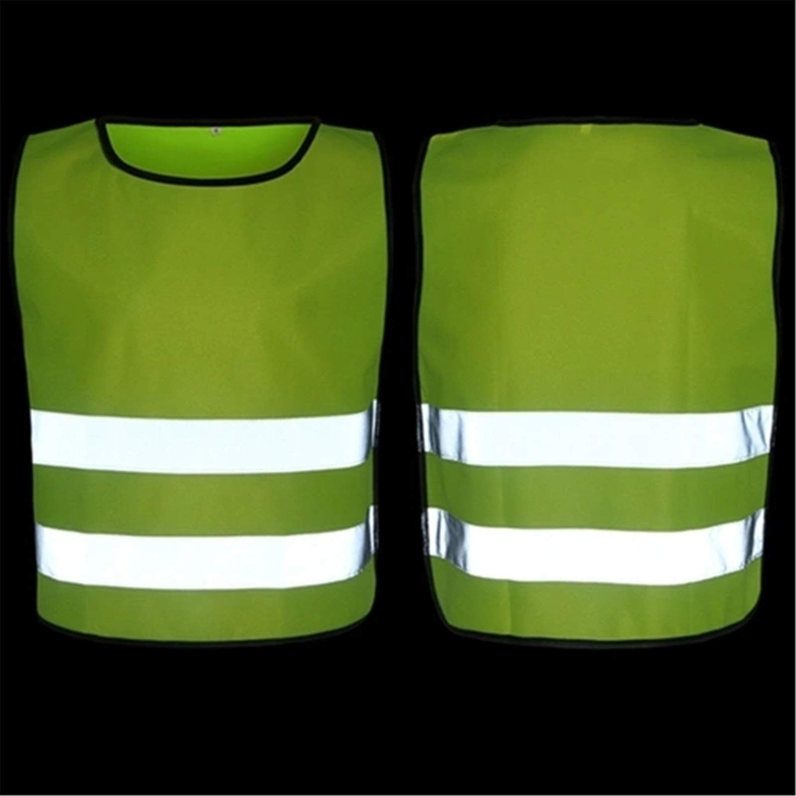 Gilet Réfléchissant Vêtements de Travail Sécurité la sécurité pour L'extérieur(M)