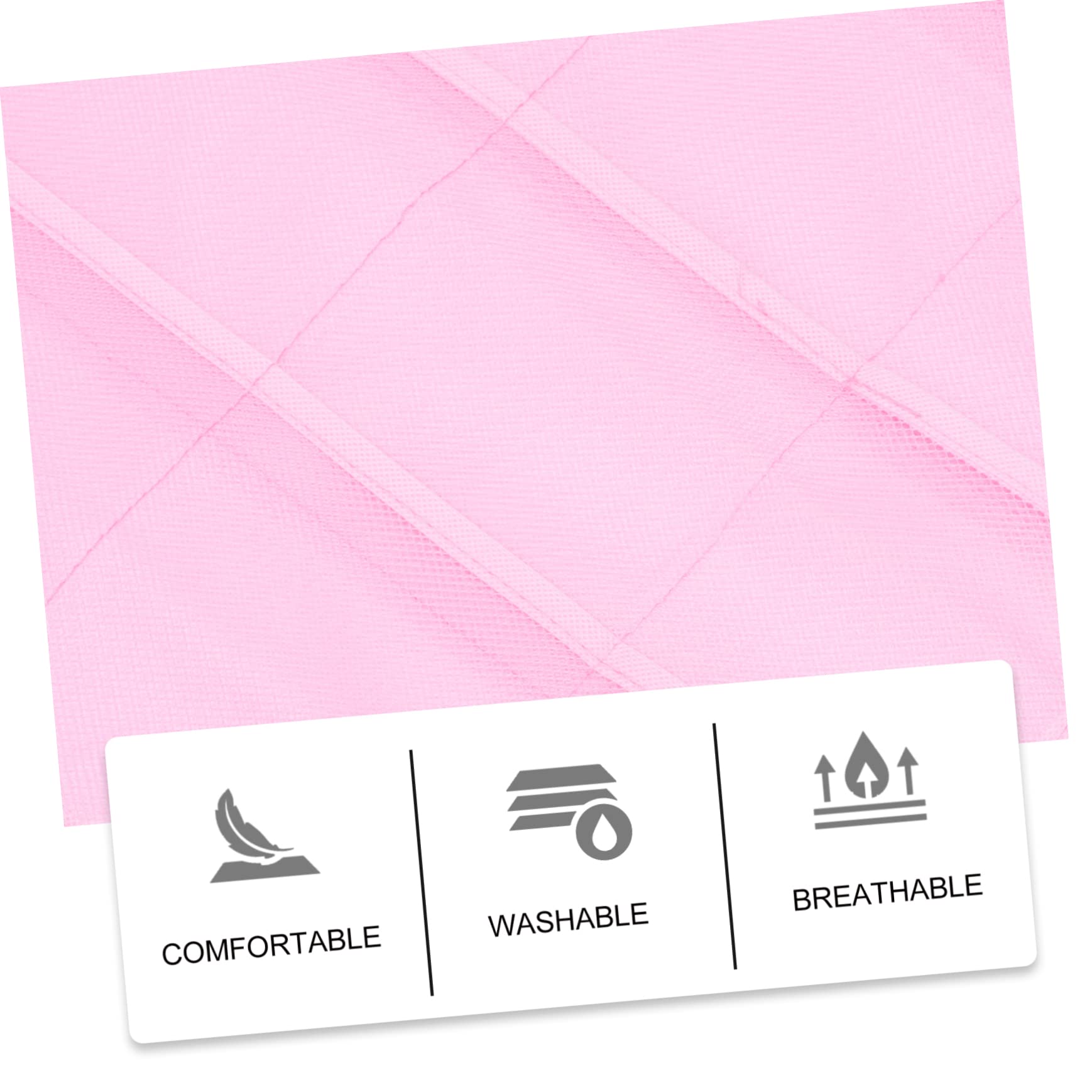 Garneck Toiletries Hanging Double-Sided Hanging Bag Underpants Organizing Bag for Closet