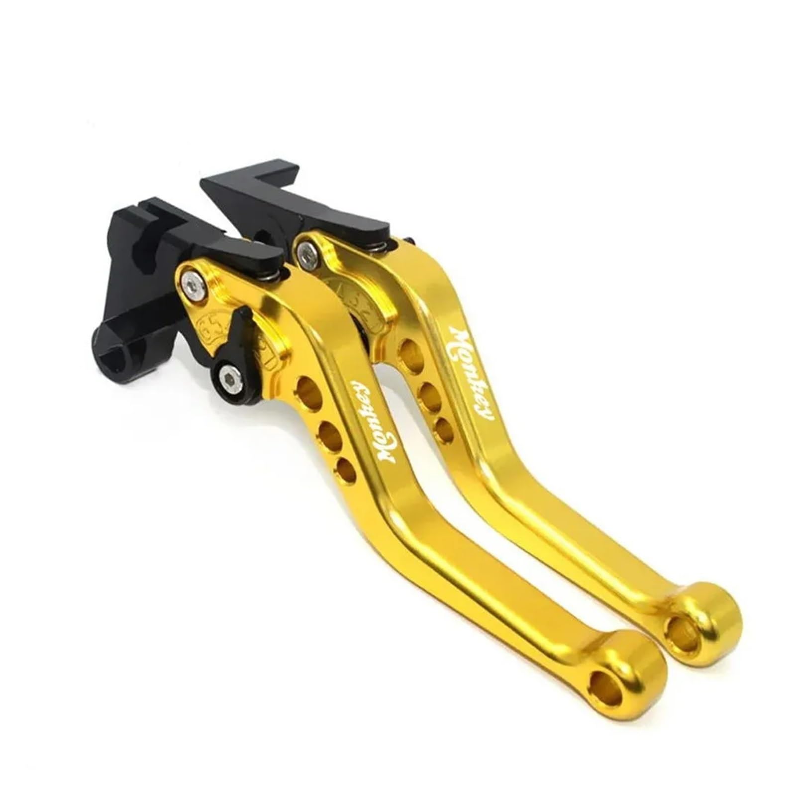 Ywqjiopm E Motorcycl Brak Clutch Lever Motorcycl Clutch Brak Lever Adjustabl Handl Lever 6-Speed Adjustment Fit For Monkey 125 Z125 2018-2023 For Monkey125