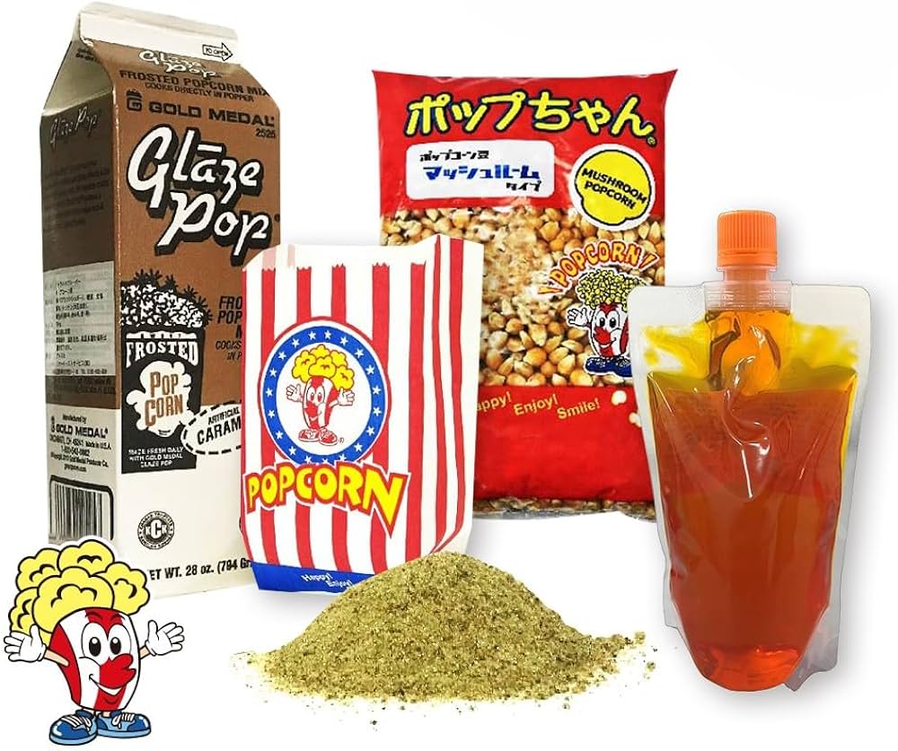 キャラメルポップコーン! Amazon.co.jp: キャラメルポップコーン100人セット18oz袋付（材料