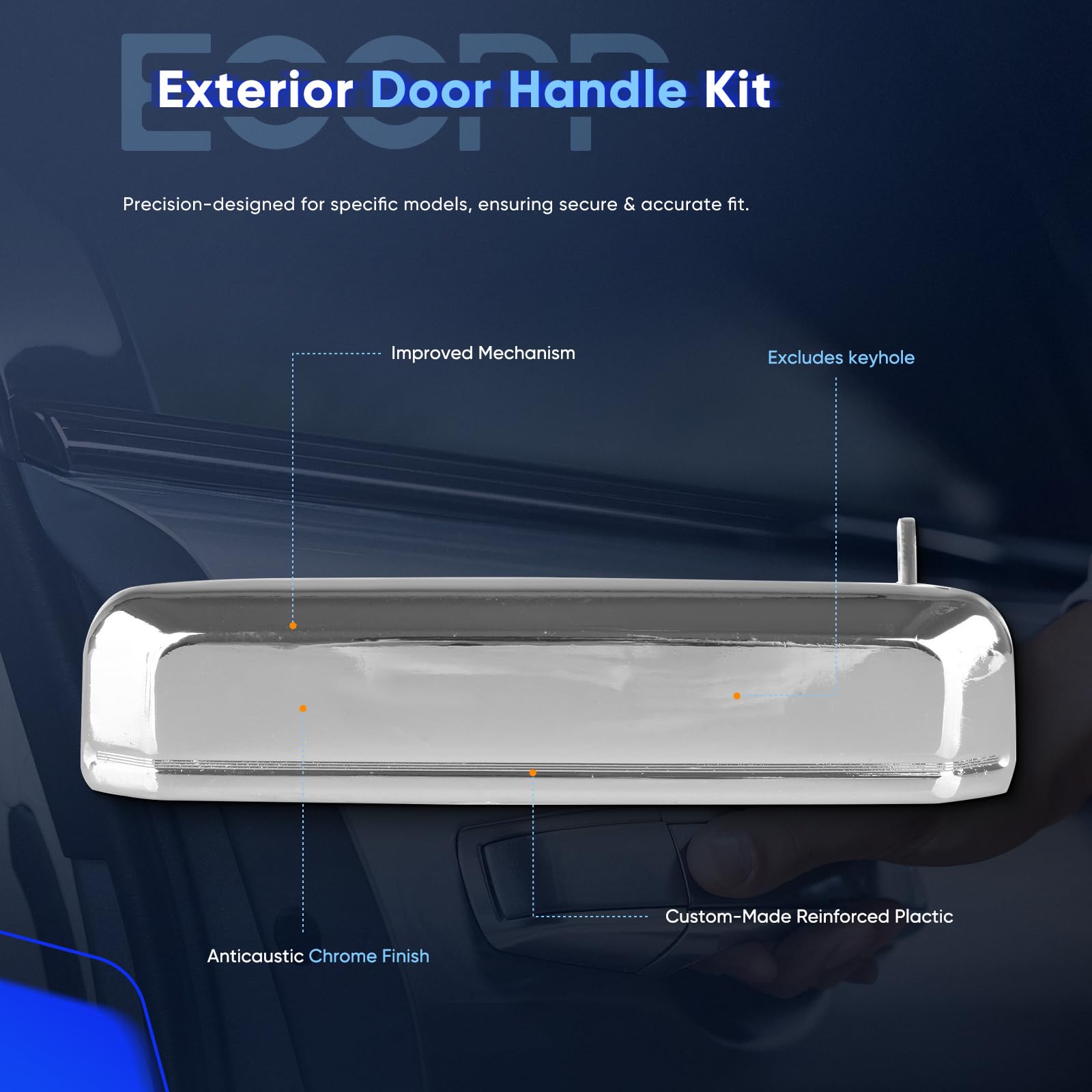 Amazon.com: ECCPP Exterior Door Handle 1995-1997 for Nissan for