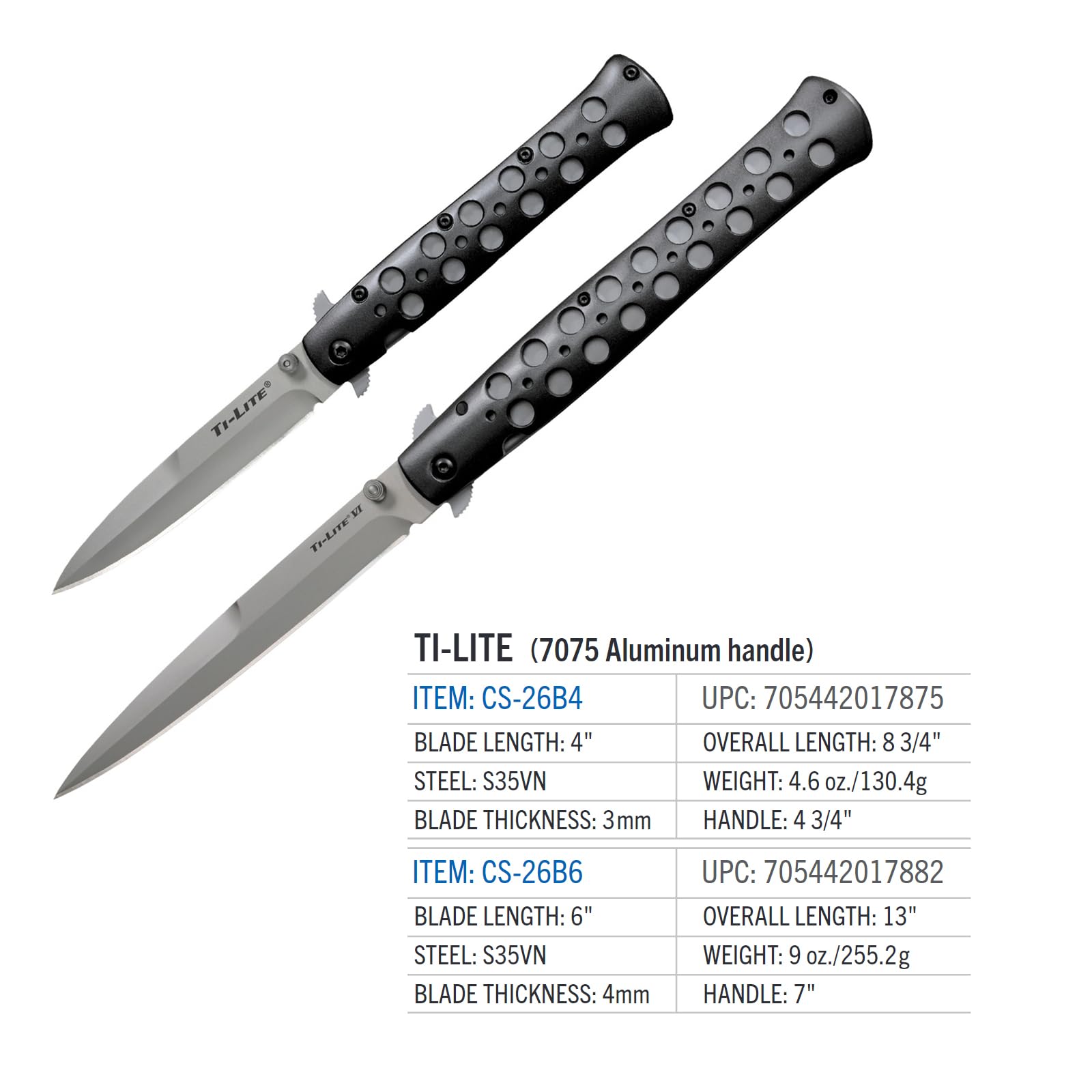 Cold Steel CS-26B4 nóż, inny, wielokolorowy