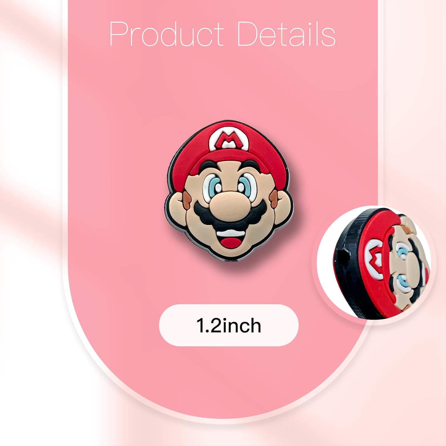 Garetheora Nurse Cartoon Focal Beads for Pens, Cute Silicone Focal Beads for Making DIY Bead Pens Keychain Jewelry (Game) - Image 2