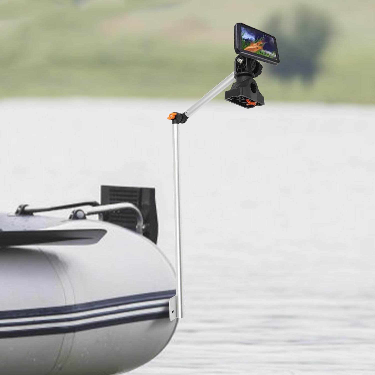 Universal Portable Transducer Bracket Fishfinder Mount