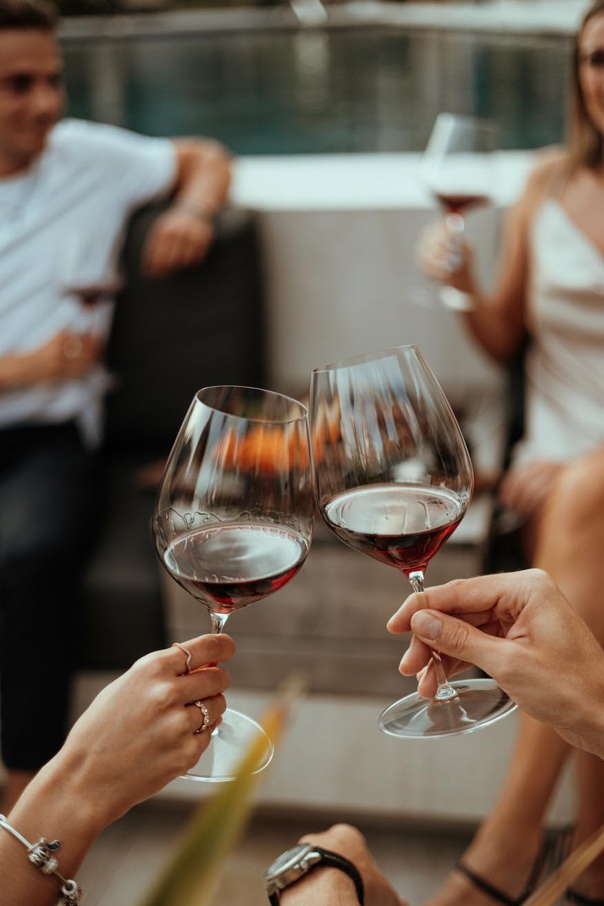 Riedel Performance Cabernet/Merlot - Juego de 4 vasos | Apto para lavavajillas