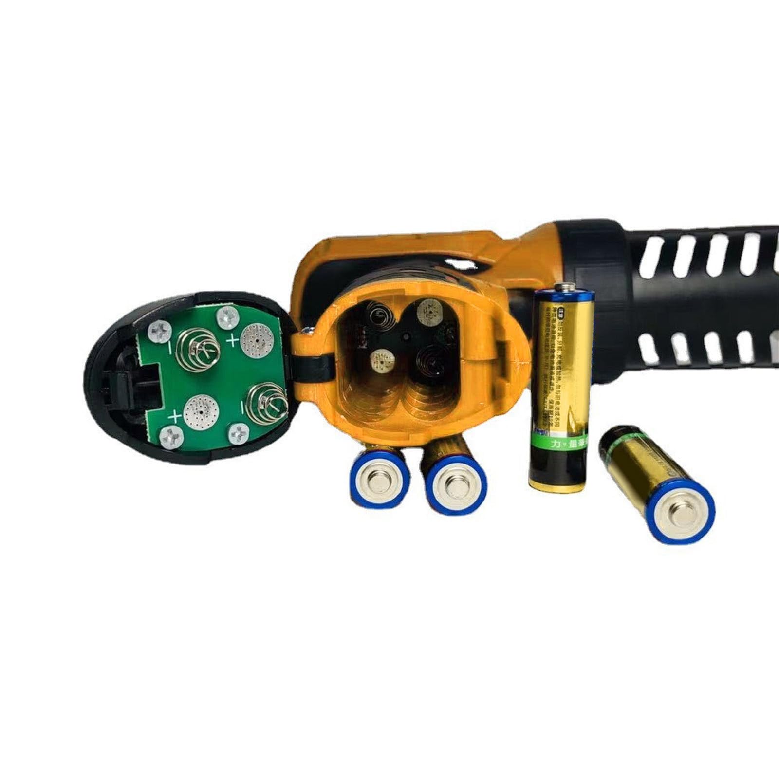 Pistola de calafateo eléctrica inalámbrica con 4 velocidades ajustables con luz LED de 10 onzas/300 ml