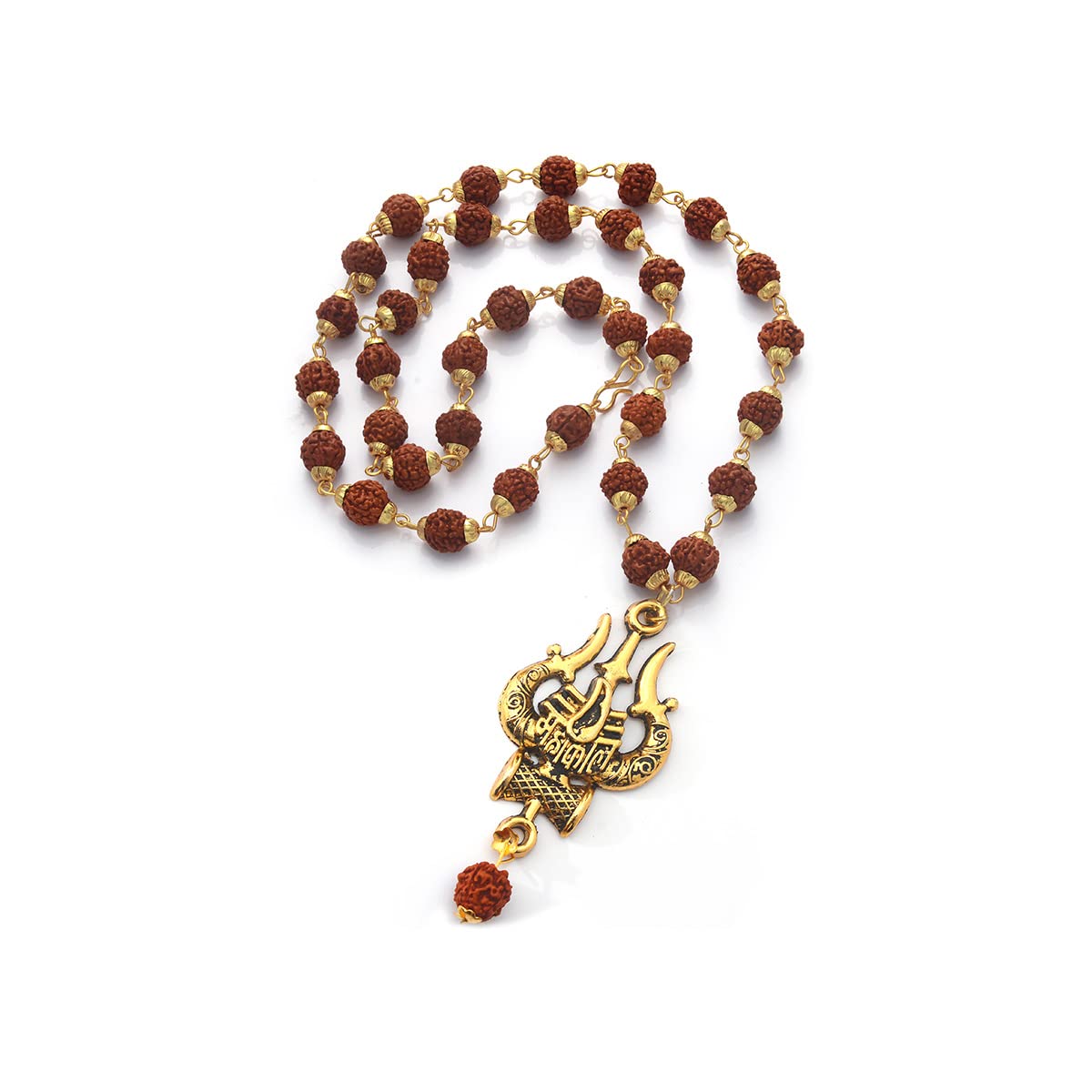 Pray Everyday Mahakal Trishul Locket with Rudraksha for Men Women Boys Girls, Rudraksha Mala made (B0C337R3TM) Amazon Price History, Amazon Price Tracker
