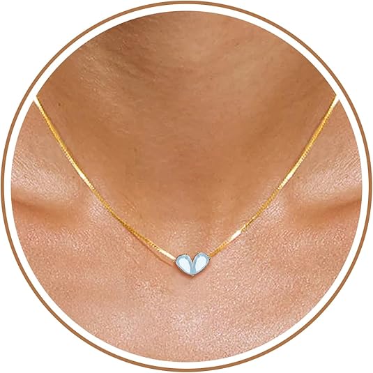 Birthstone Necklace for Women Dainty Gold Necklace with 2 Birthstone Christmas Stocking Stuffers Teen Girl Gifts Trendy Stuff Birthday Gift Moms 2025 Graduation Gift Adjustable Anniversary Jewelry for Daughter Girlfriend Friend