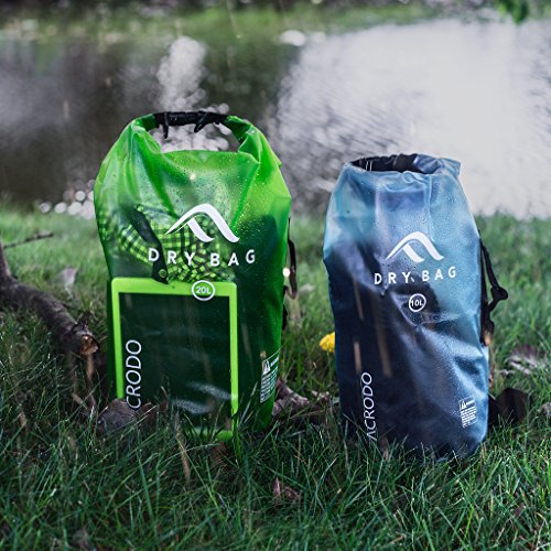 image for Acrodo Waterproof Dry Bag - 10 & 20 Liter Floating Dry Sacks for Beach