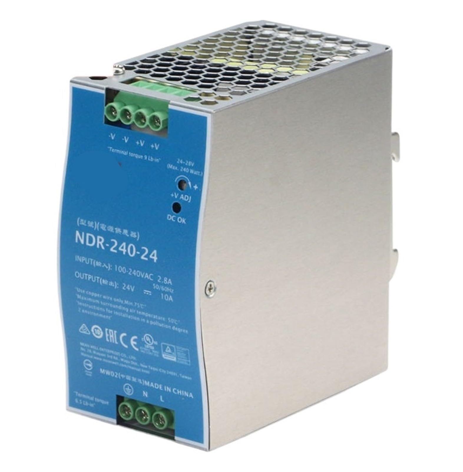 SWEWDSQG NDR-240 NDR-240-24 NDR-240-48 240W industrial single output power supply(NDR-240-48)