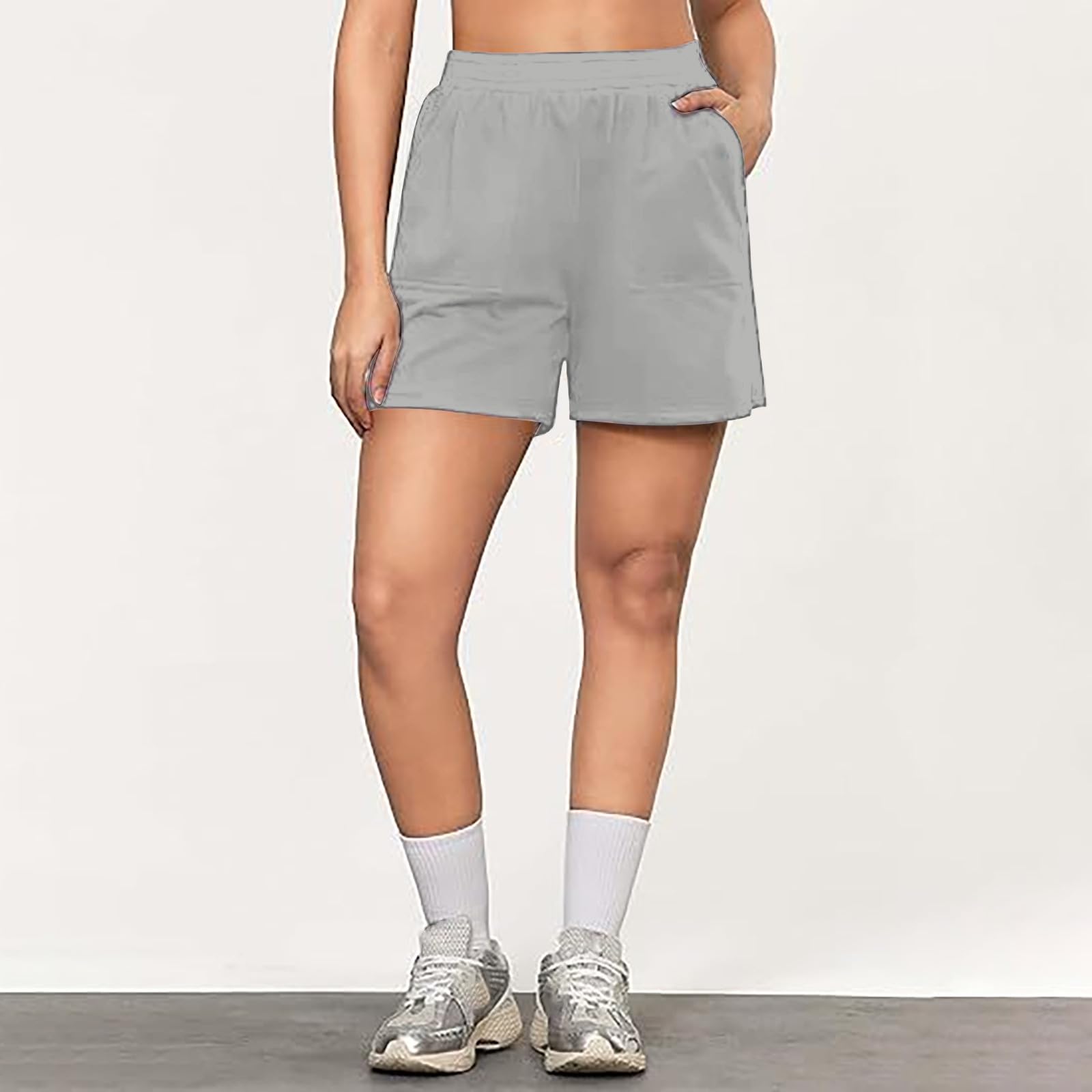 Short Sport Femme Taille Haute Zip Poches côtés été 2026 Short