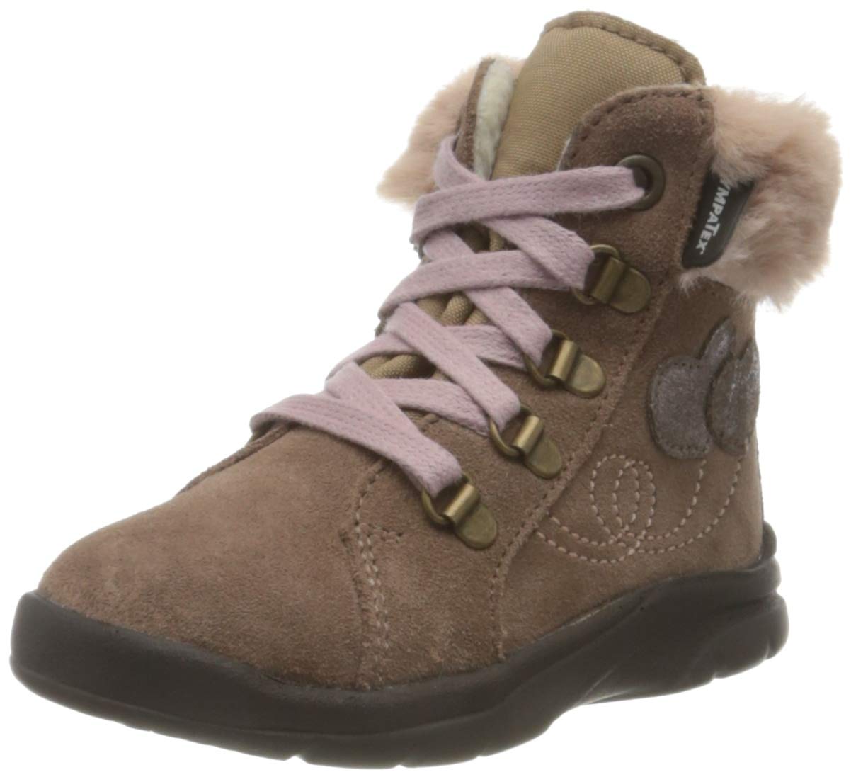Däumling Girls' Hansi-Manni Snow Boots, Turino Dusky Pink, 3.5 UK Child