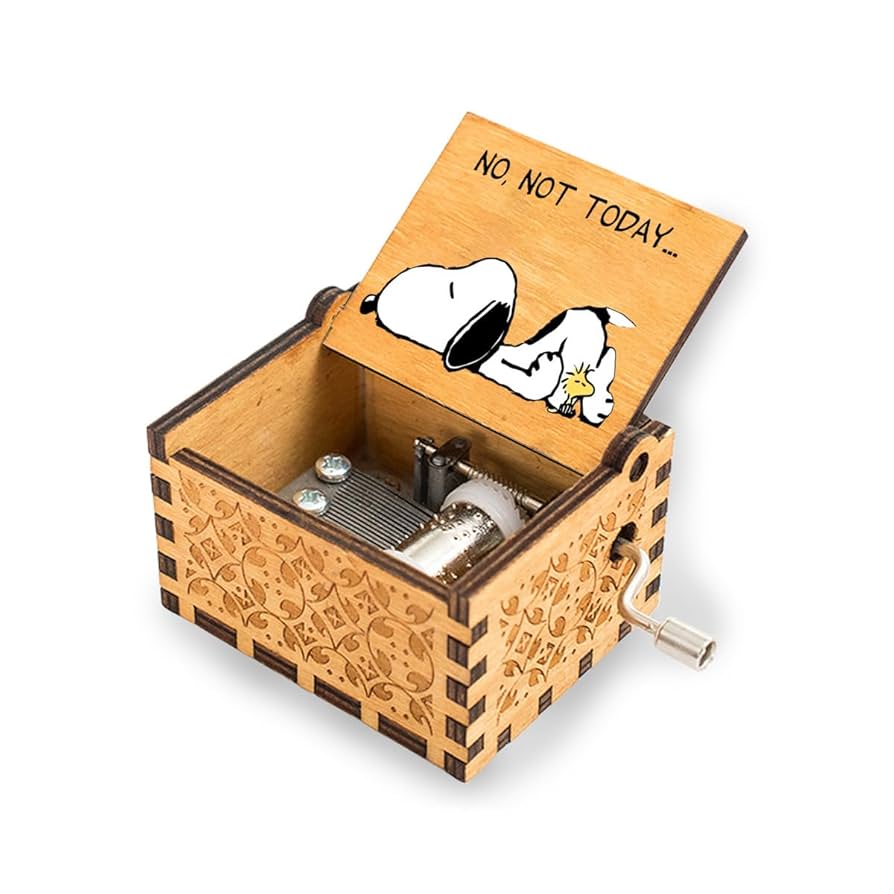 ピーナッツ スヌーピー アクションミュージックボックス オルゴール