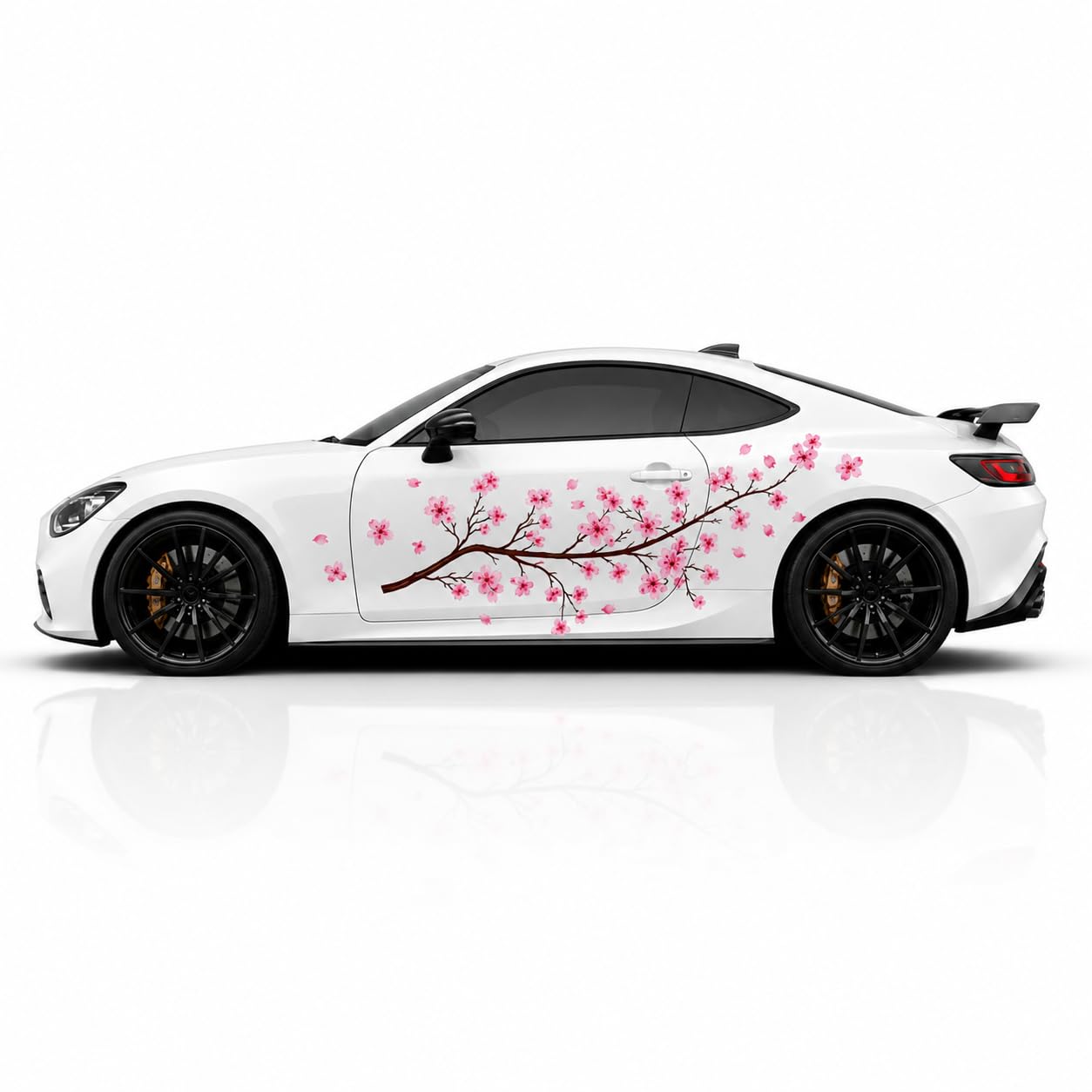 SQHNGOM Sakura Car Decal Set