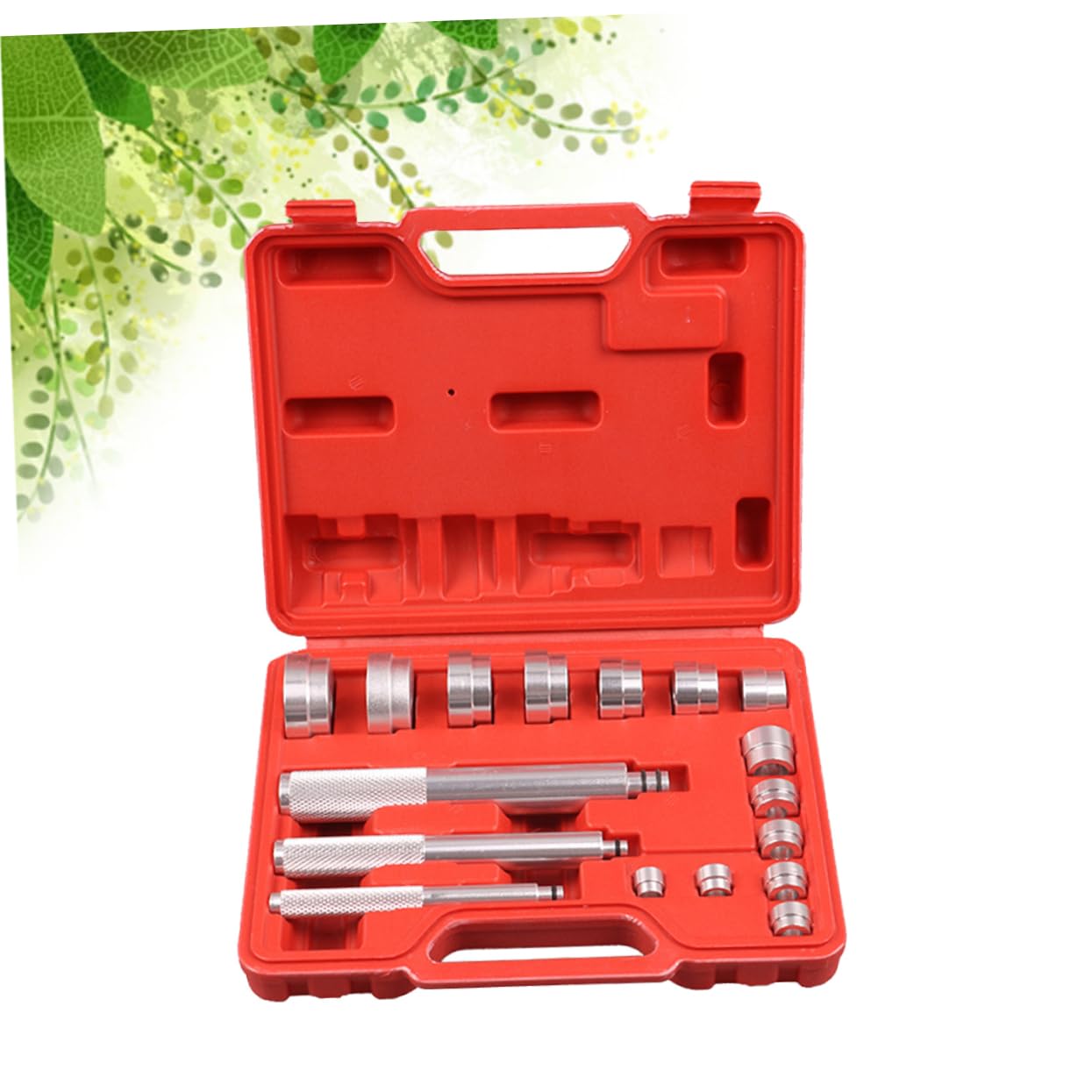 ARTIBETTER 17pcs Set Wheel Bearing Removal Tool Kit Aluminum Alloy Slide Hammer Puller Set for Auto Repair