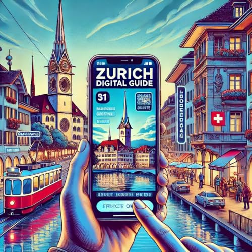 Switzerland Zurich Digital Travel Guide 15-20 pages PDF google maps