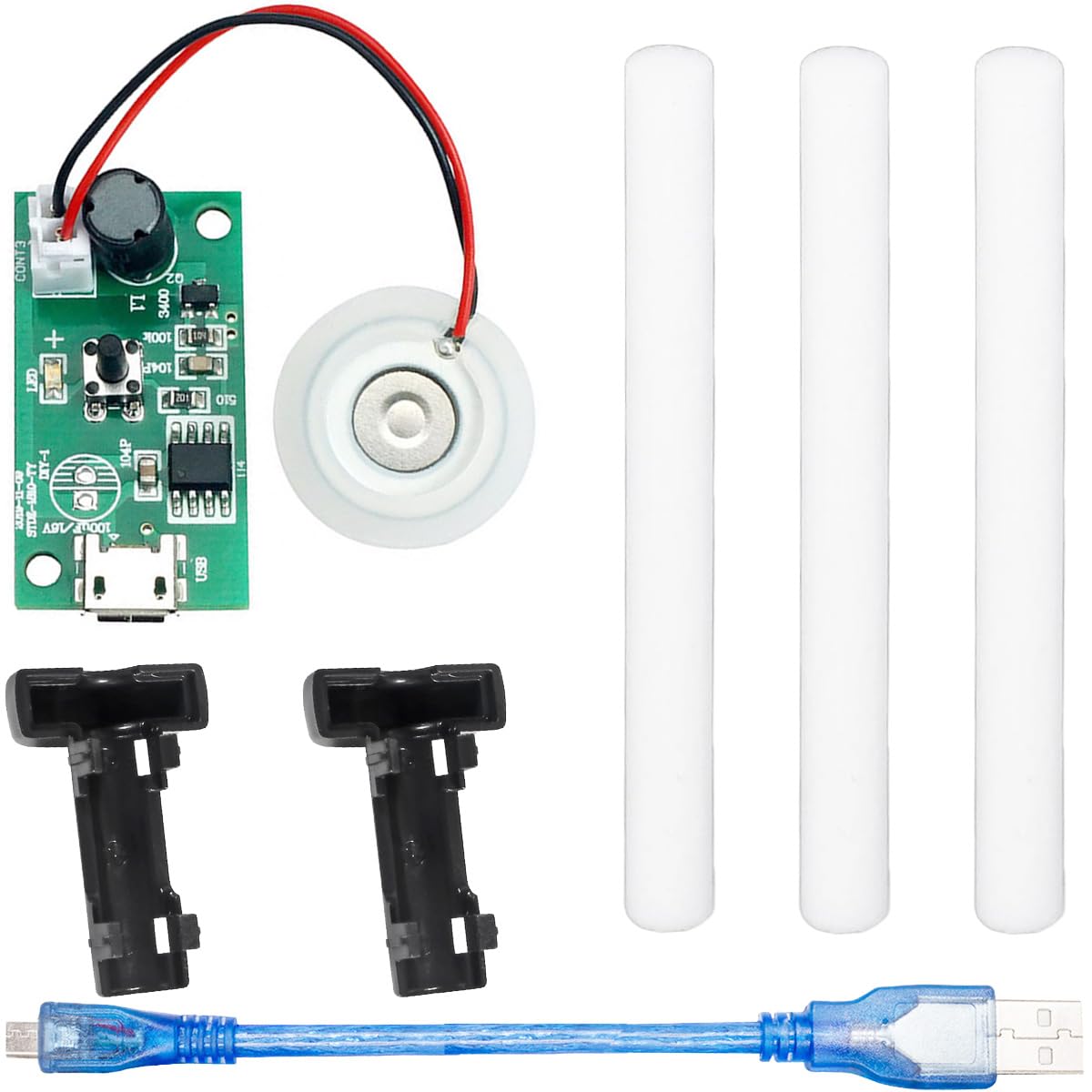 Amazon.co.jp: Youmile マイクロUSB加湿器モジュール、20mm 5V