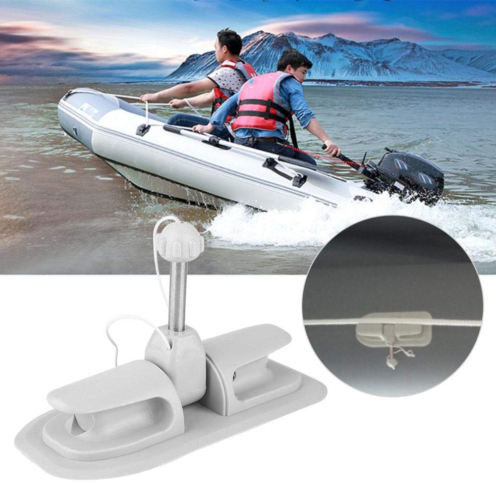 Canoe Paddle Holder Boat Paddle Holder Patch Paddle Holder Patch Mount Perforated Lock Universal Paddle Holder for Inflatable Boat Raft Dinghy Kayak Accessories