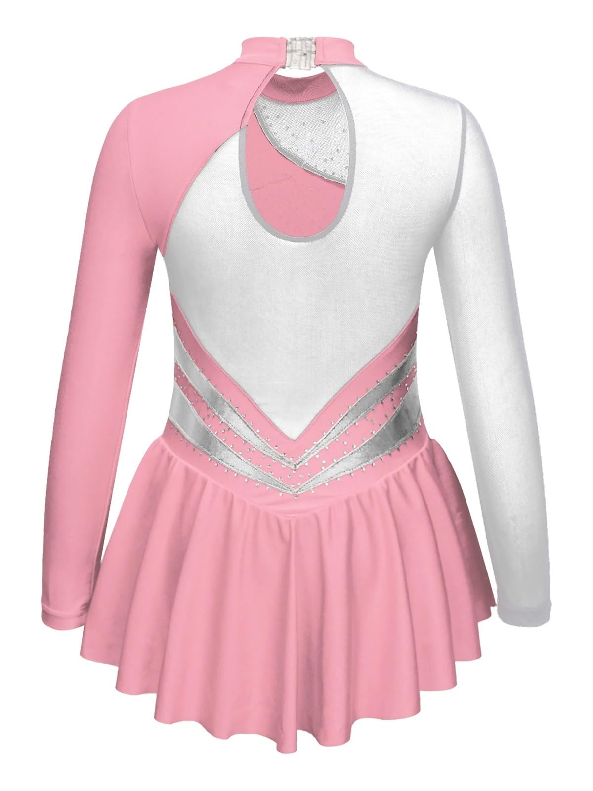 Gymnastikanzug Mädchen Mädchen Ballettanzug ...(Mint Green B,14)