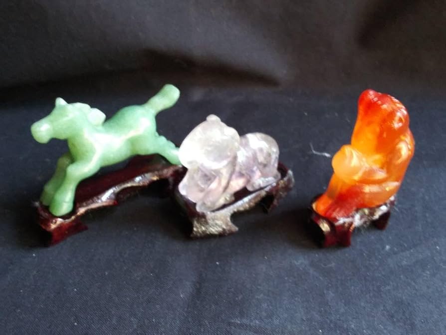 玉製十二支中国工芸品置物NO.839 玉製十二支中国工芸品置物NO.839